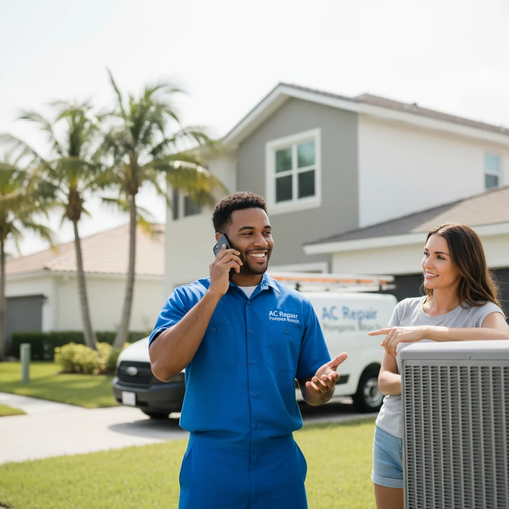 AC Repair Pompano Beach customer support in Shelley